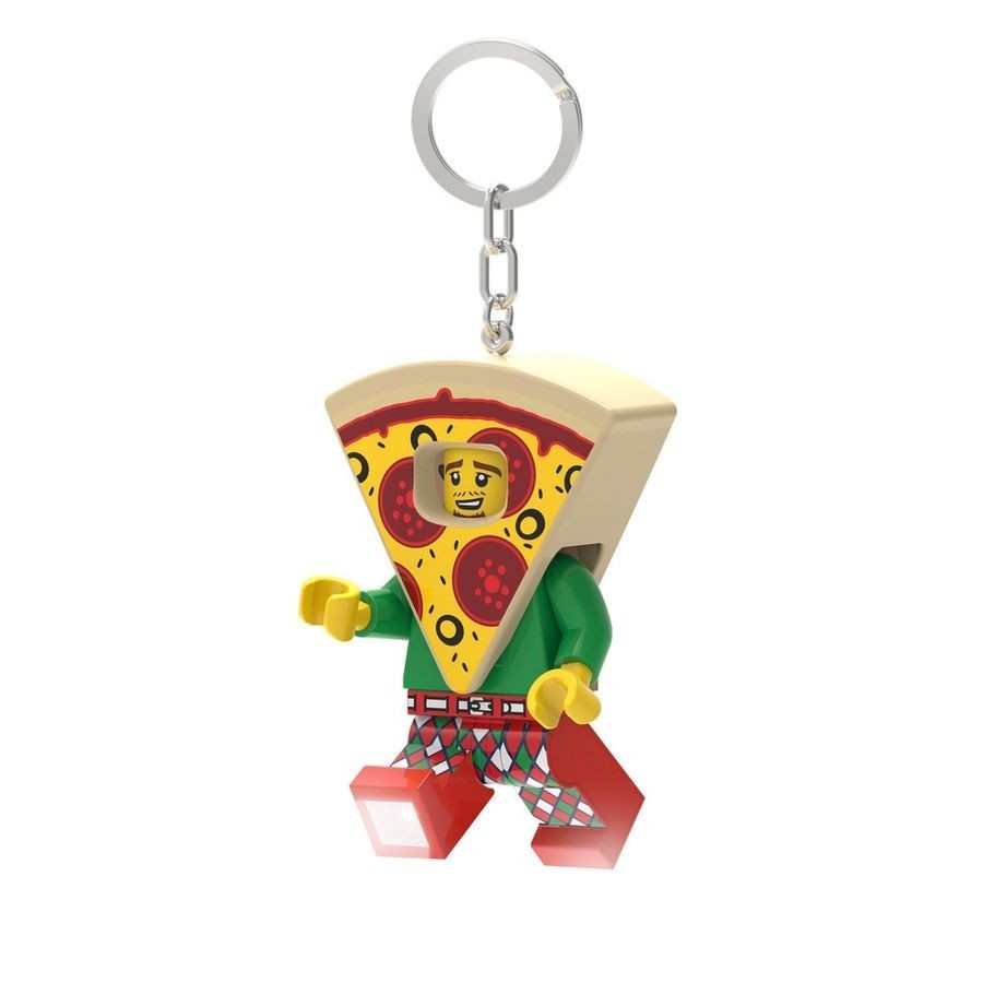 LEGO樂高披薩人鑰匙圈燈 eslite誠品