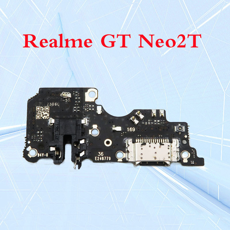 1x 適用於 Realme GT Neo2T USB 充電器充電端口排線 USB 基座連接器板