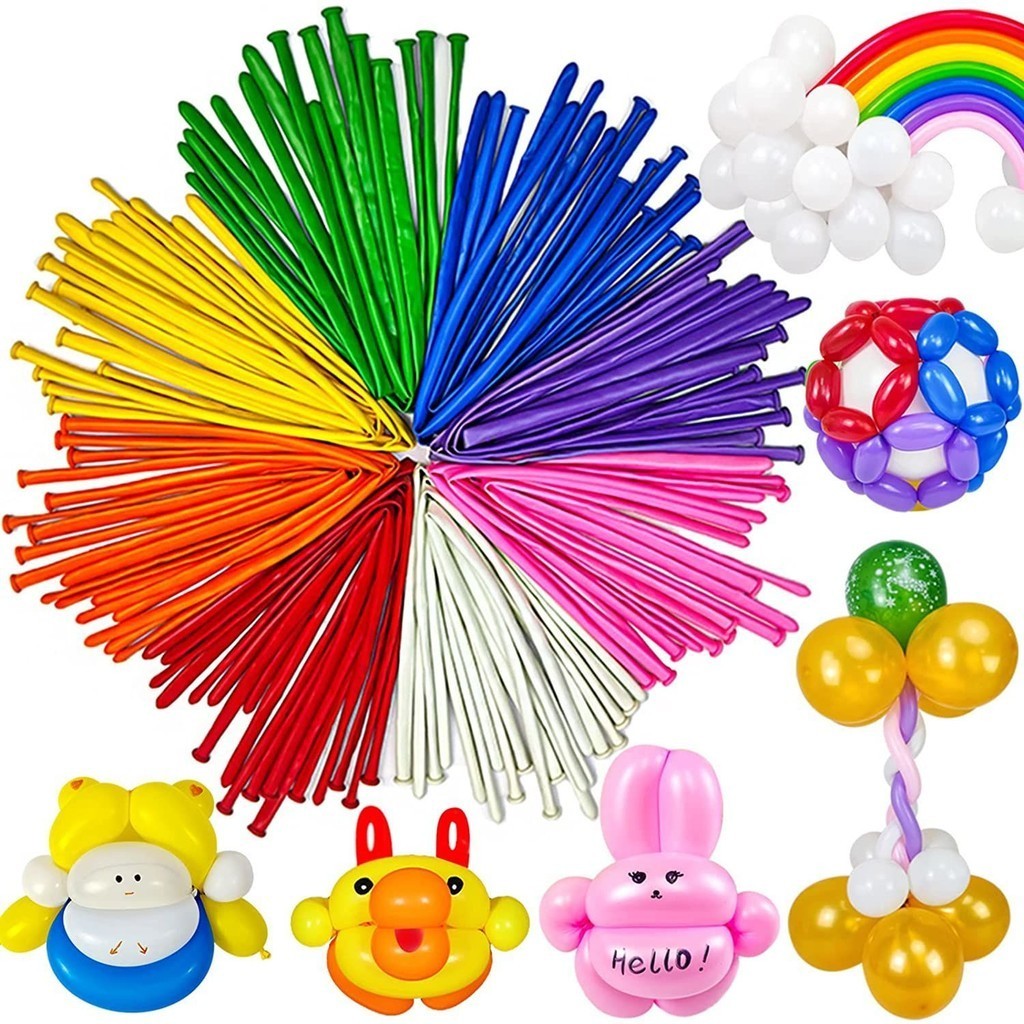 現貨【彩色氣球】 260 魔術氣球 長條氣球馬卡龍色標準色 長條氣球 造型兒童卡通玩具 氣球