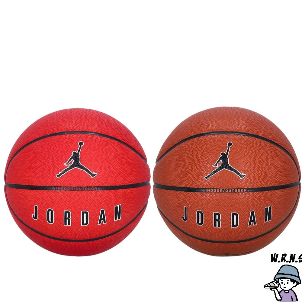 Nike 籃球 JORDAN 7號球 紅黑/橘黑 J100825465107/J10082548550