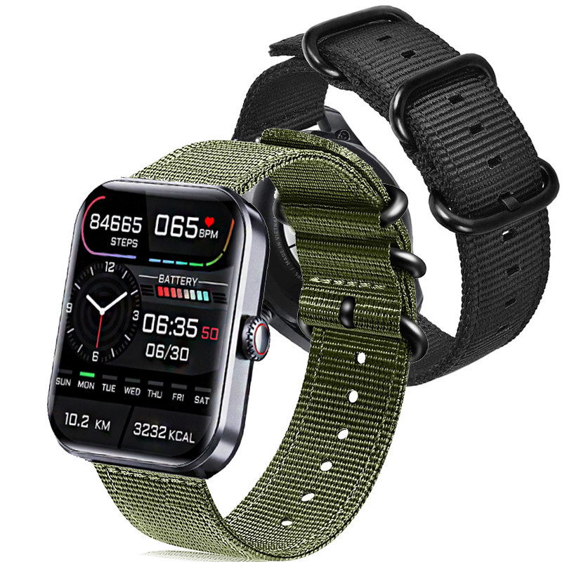 Xiaomi F57L血糖智能手錶智能手錶智能錶帶運動手鍊配件尼龍錶帶