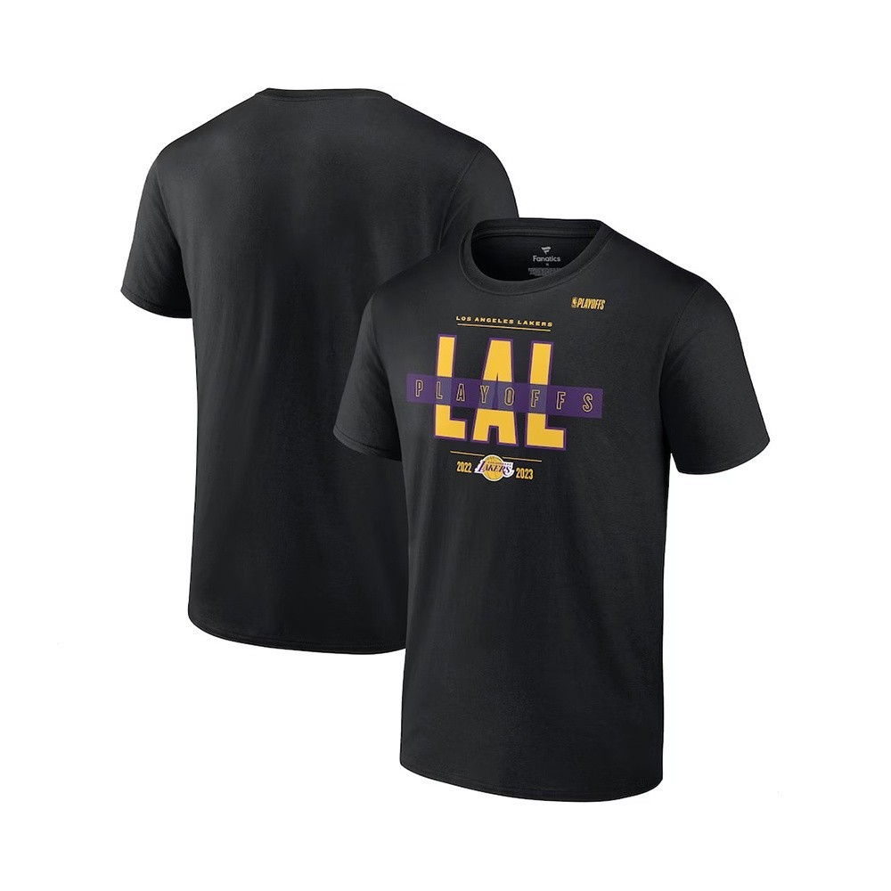 2022-2023 NBA 季後賽 黑款 洛杉磯湖人 Los Angeles Lakers 季後賽T 恤 球隊T 休閒T