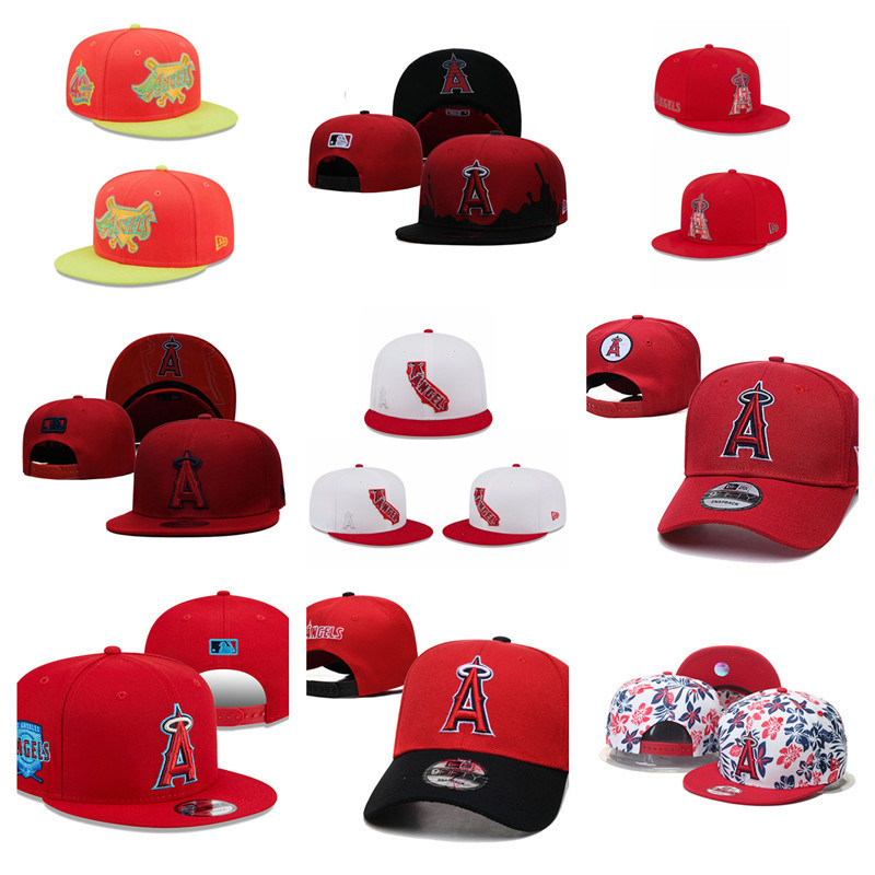 Mlb 洛杉磯棒球帽平檐帽嘻哈帽韓國太陽帽可調節帽子