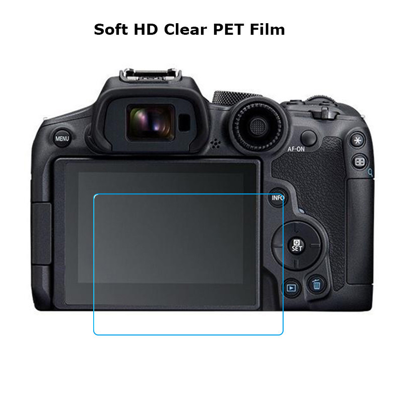 適用於佳能 EOS R50 相機高清透明軟 PET 液晶屏保護膜防爆保護膜(非鋼化玻璃)