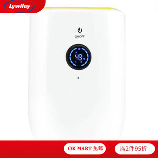 Lywiley 便攜式家用電動空氣除濕機烘乾機,用於地下室吸濕