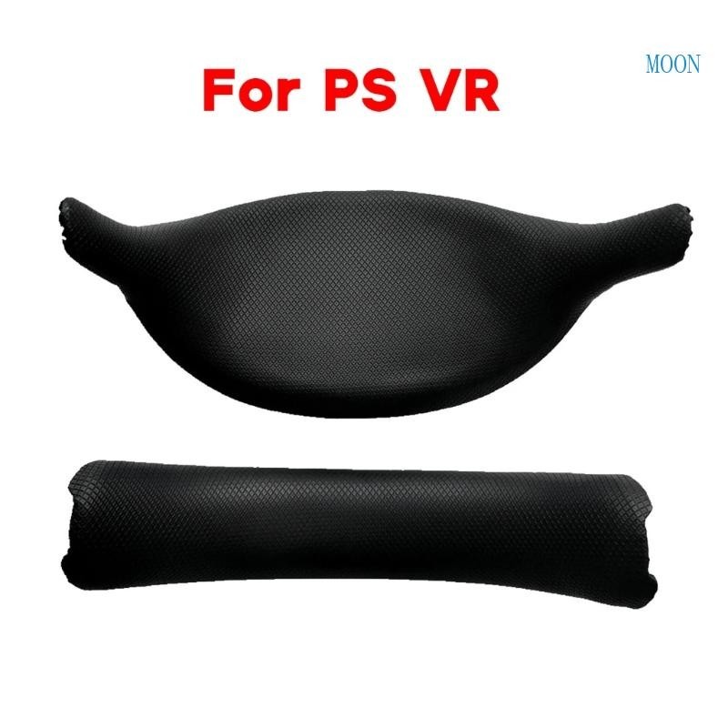 Moon 頭帶墊適用於 PSVR Gen1 頭墊更換減少頭壓舒適 VR 配件頭墊