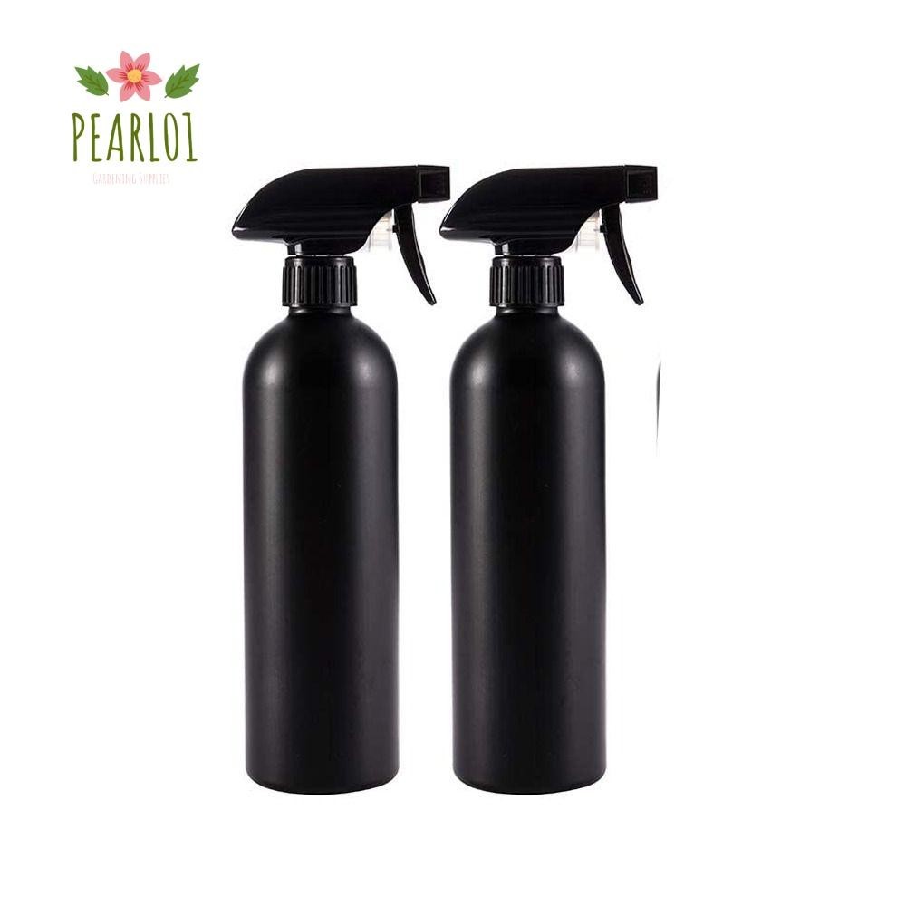 PEARL012件塑料噴霧瓶,250毫升黑色空噴霧瓶,頭髮塑料噴瓶