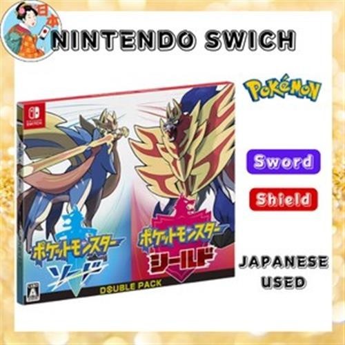 【FORM JAPAN】[二手]日版Nintendo Switch軟體精靈寶可夢劍/盾雙包