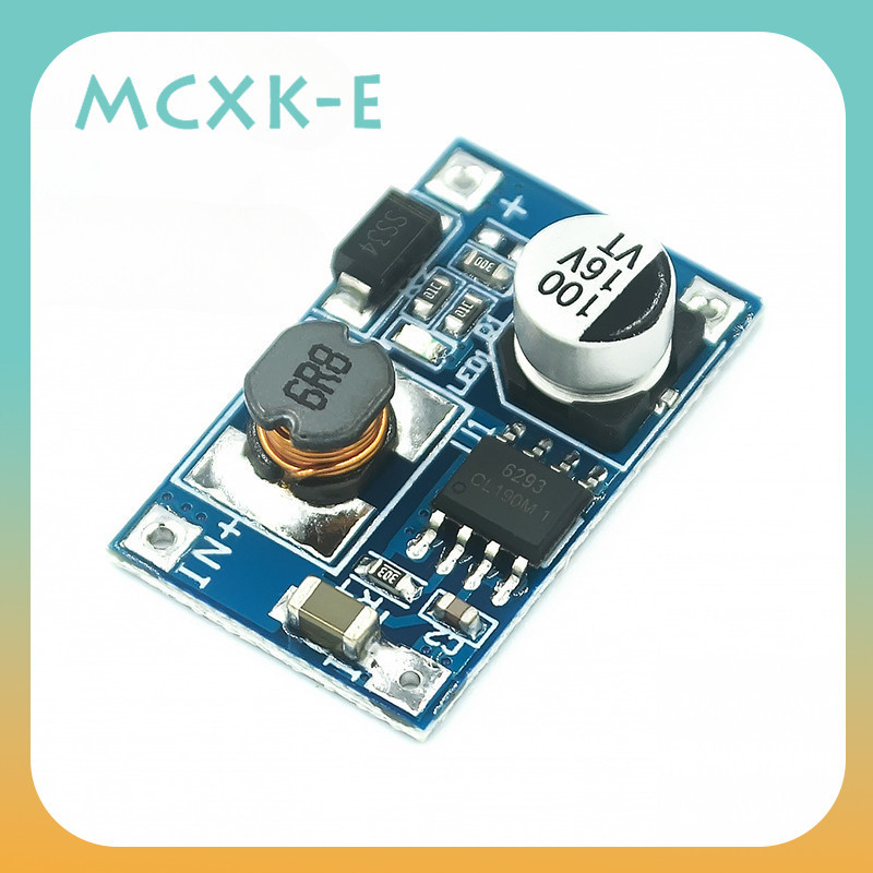 Mcxk-e 8W USB輸入DC-DC 3V-6V轉12V 3A轉換器升壓模塊電源升壓3.7v鋰電池USB充電板