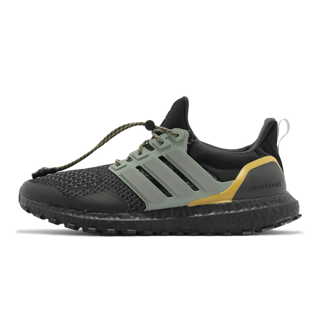 adidas 慢跑鞋 Ultraboost 1.0 黑 綠 愛迪達 Boost 男鞋 反光 【ACS】 HQ4196