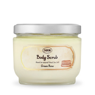 SABON 以色列綠玫瑰身體磨砂膏（600g）-國際航空版