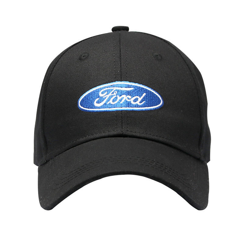 帽子男韓版賽車帽福特大眾尼桑刺繡logo卡車司機帽4S店展銷贈品帽240301