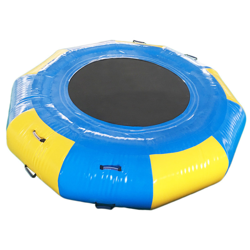 【現貨✨免運】 充氣水上蹦蹦床 彈跳床 兒童 海洋球泳池玩具 圓形大型移動水上樂園設備
