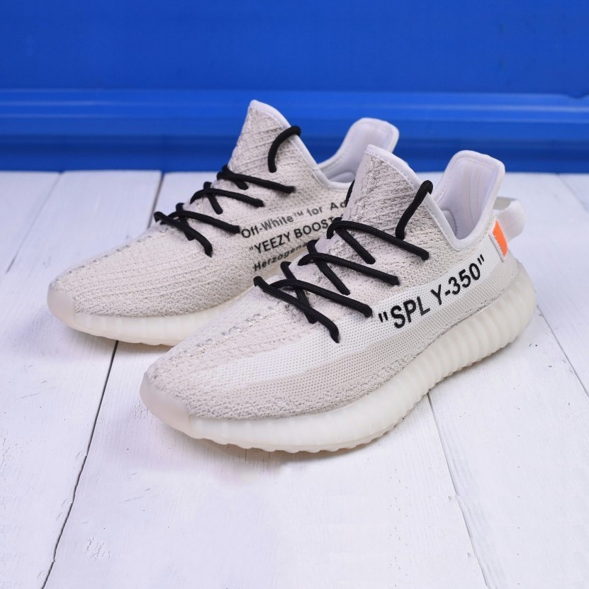 Off White x adccs Yeezy Boost 350 V2 ow “SPLY-350” Yezzy 男式家