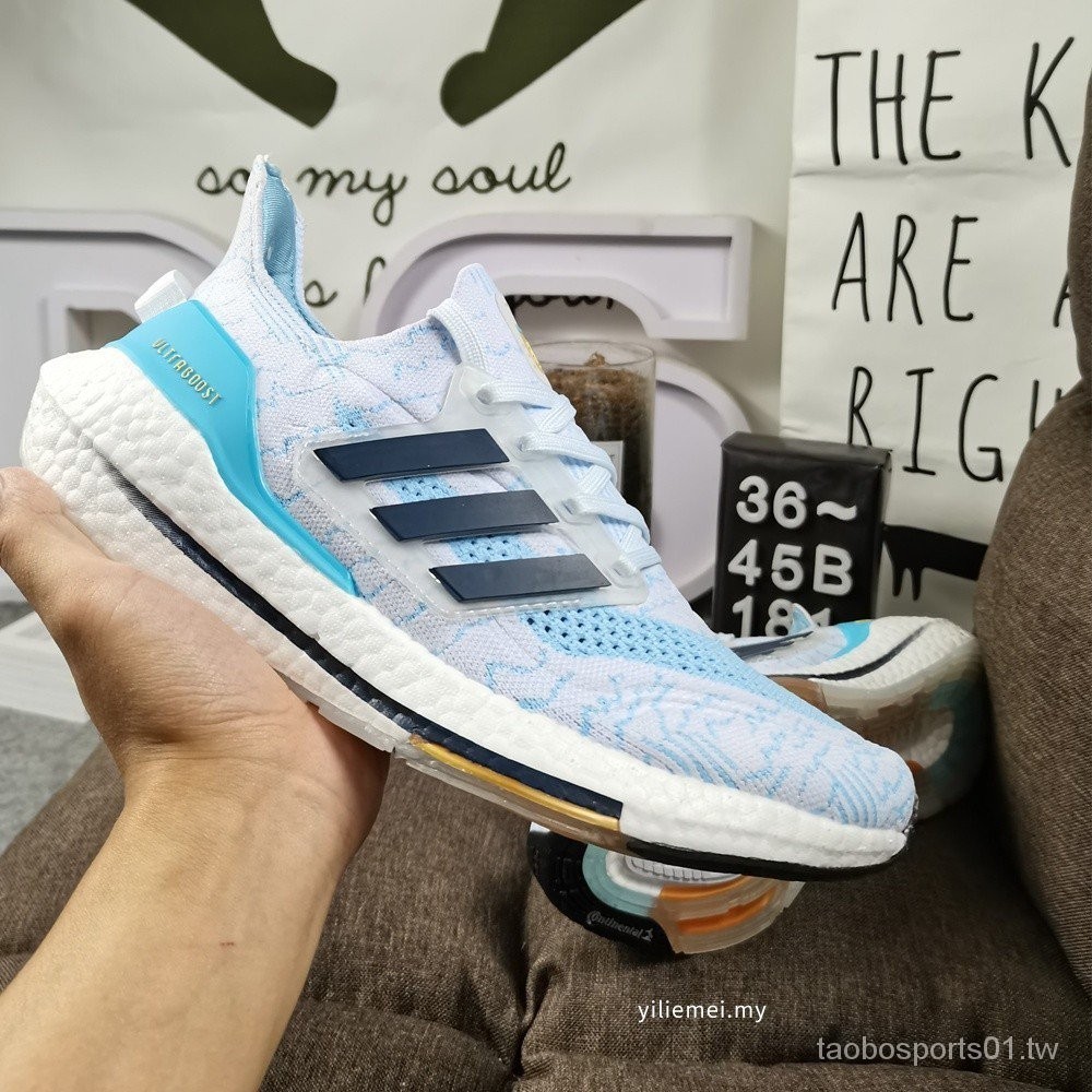 2023 Ultraboost 21 Torsion 春季男士時尚正裝白藍運動訓練跑鞋男鞋女鞋Fasat Deliver