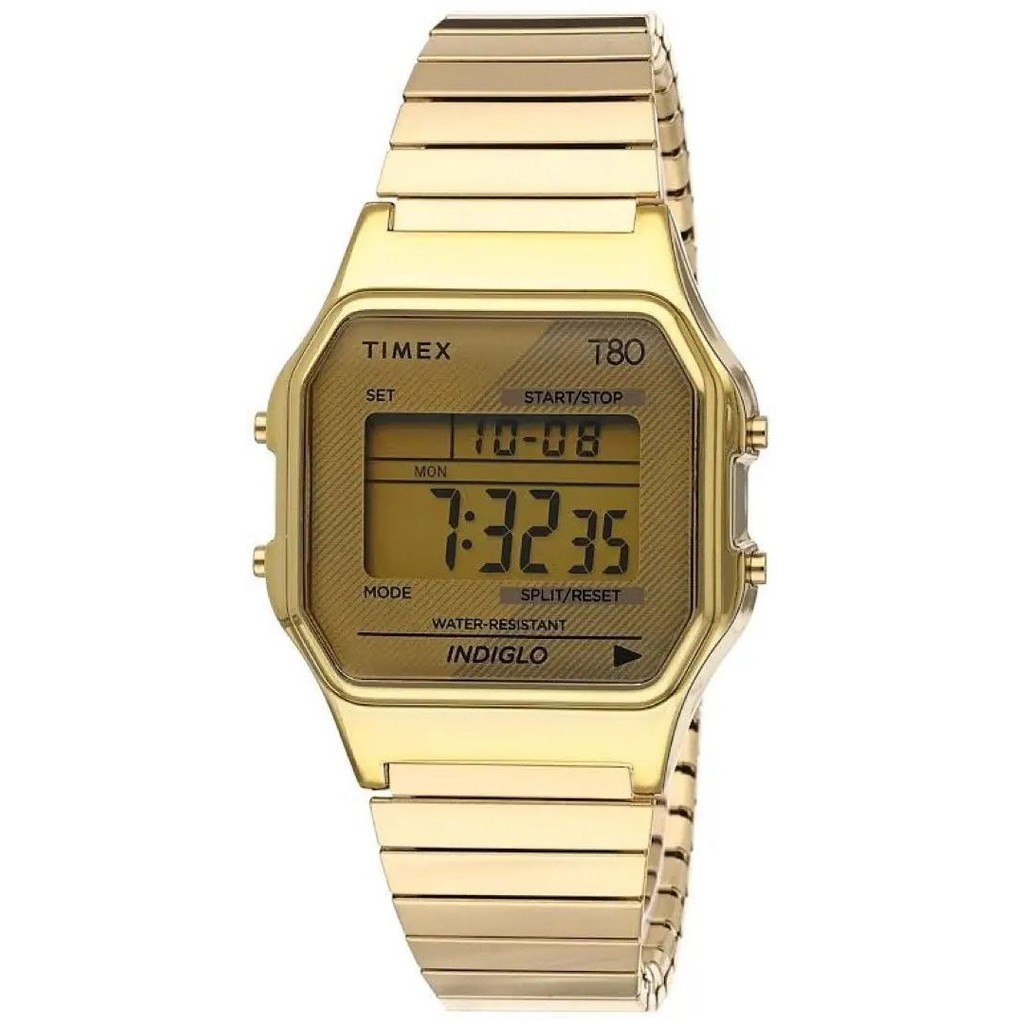 TIMEX 手錶 t-80 Digital 日本直送 二手
