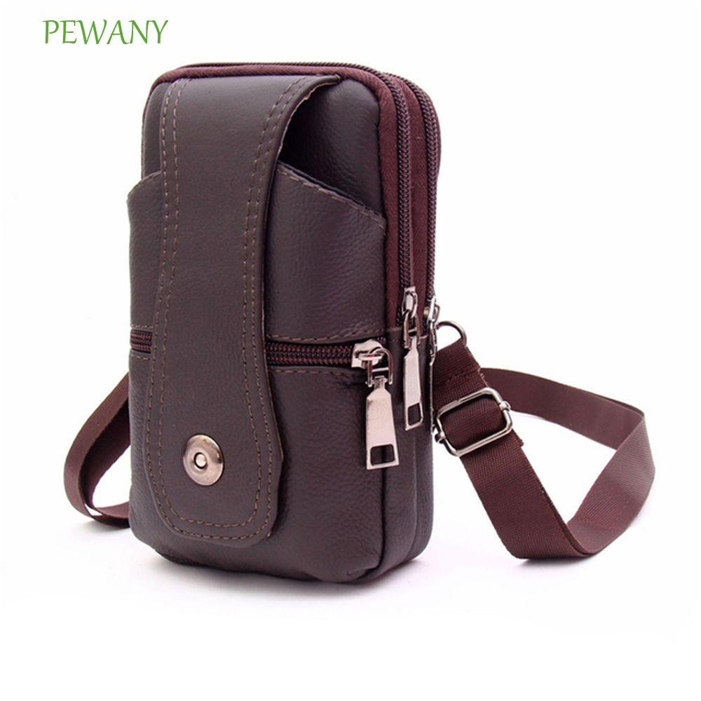 PEWANY皮革腰包精緻設計男士錢包容器袋手機套
