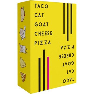 英文桌遊比薩餅 家庭休閒聚會 Taco Cat Goat Cheese Pizza