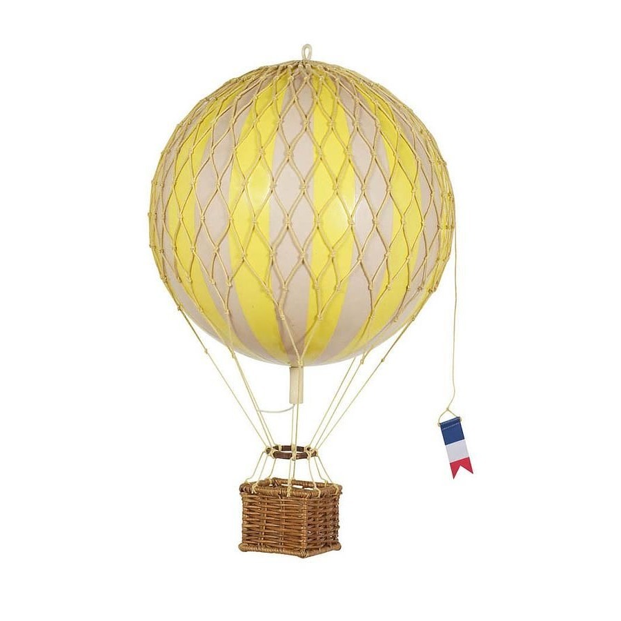 荷蘭 AUTHENTIC MODELS 熱氣球吊飾/ 黃色條紋/ 8.5CM eslite誠品