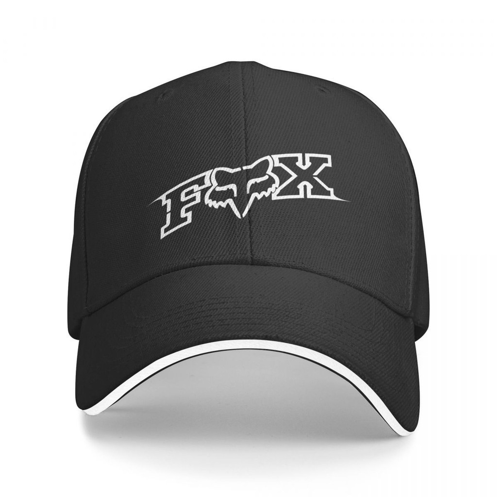 Fox Racing Cap 中性戶外運動可調節爸爸卡車司機帽 Casquette 棒球帽