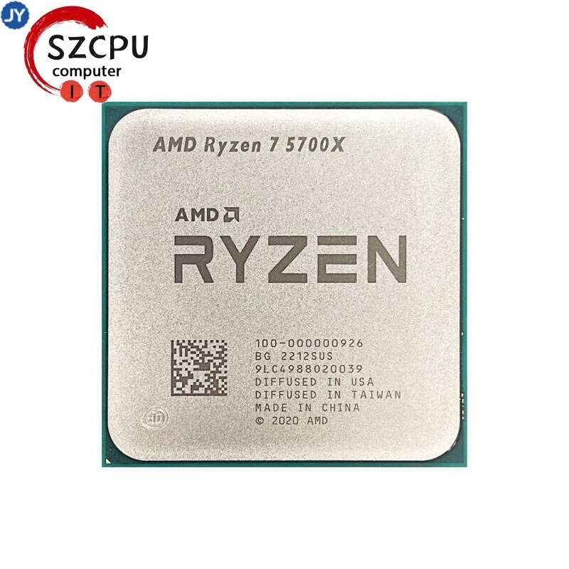 【現貨】amd Ryzen 7 5700x R7 5700x 3.4 GHz 8核16螺紋CPU處理器7nm L3=32