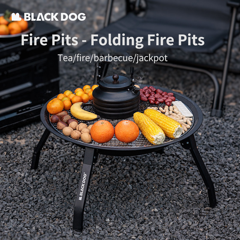 Blackdog火塘冬爐泡茶台家用室內燒烤爐套裝戶外燒烤爐