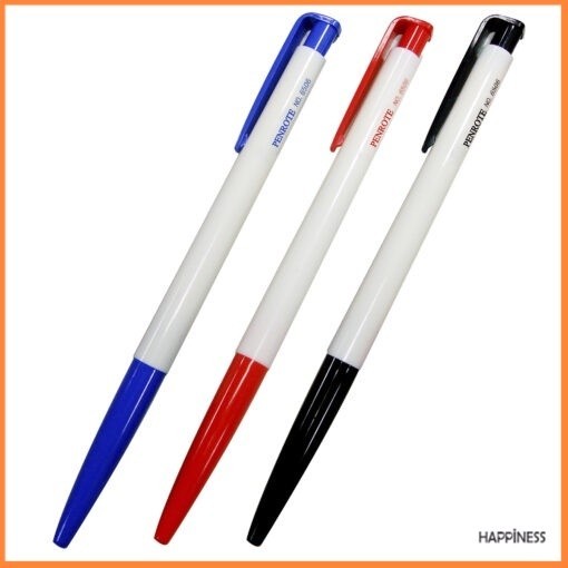 【幸福百貨】PENROTE 筆樂 6506 自動原子筆  單支 3色 / 便宜好寫 原子筆 自動原子筆