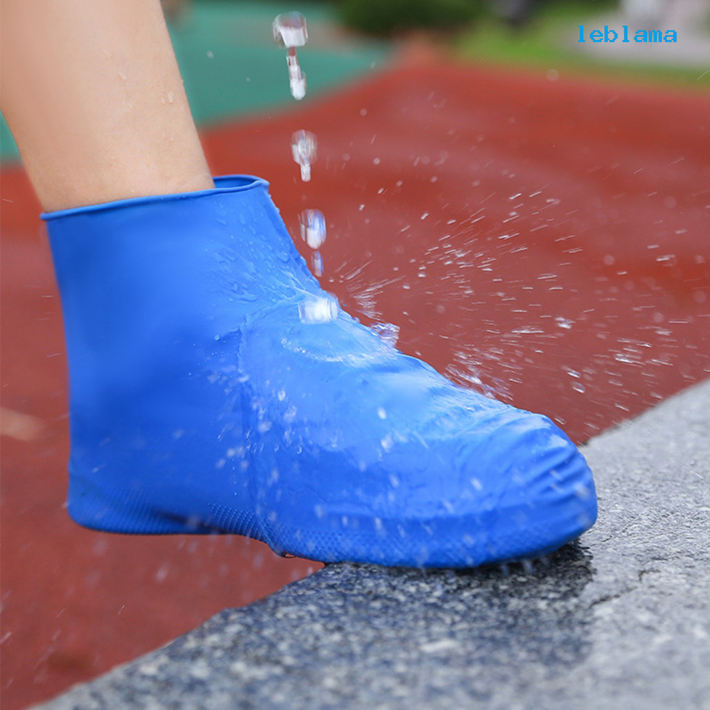 [LBA] 時尚輕便矽膠鞋套戶外防水防雨鞋套男女通用