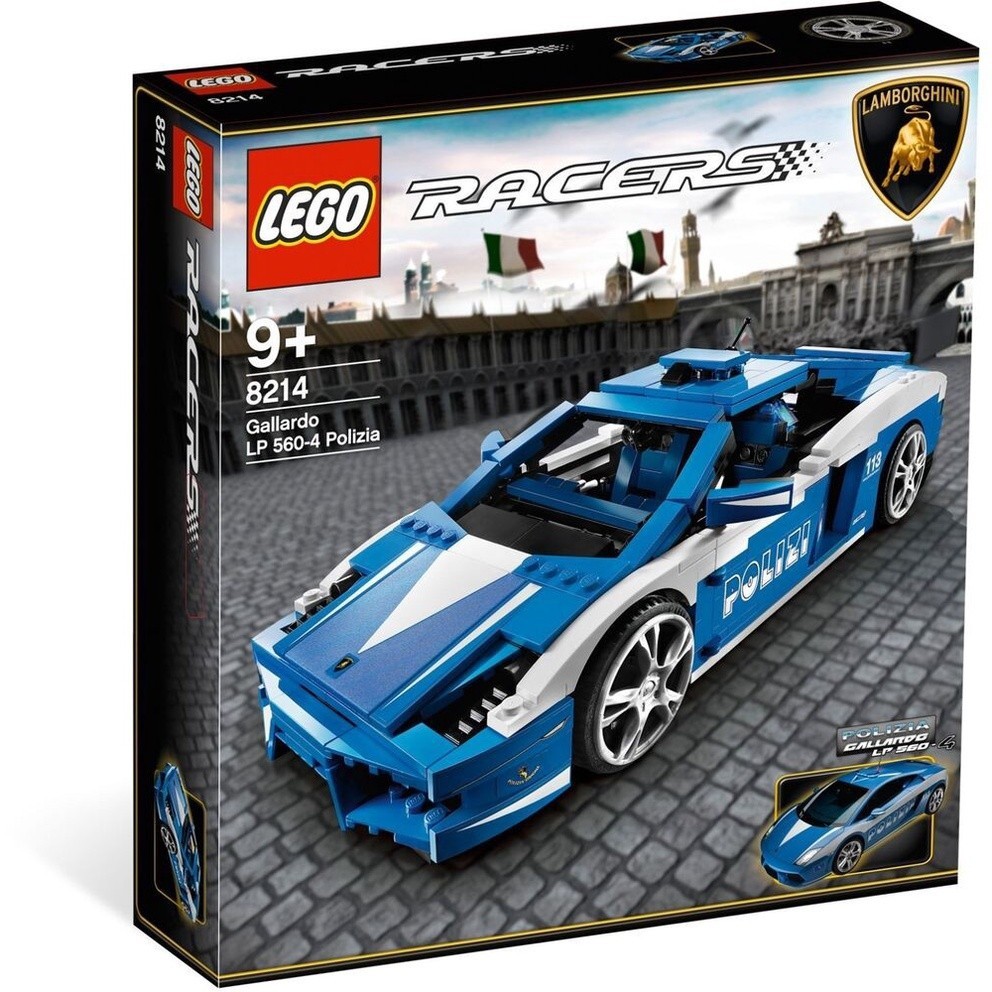 請先看內文 LEGO 樂高 8214 藍寶堅尼 Gallardo Lp 560-4 Polizia