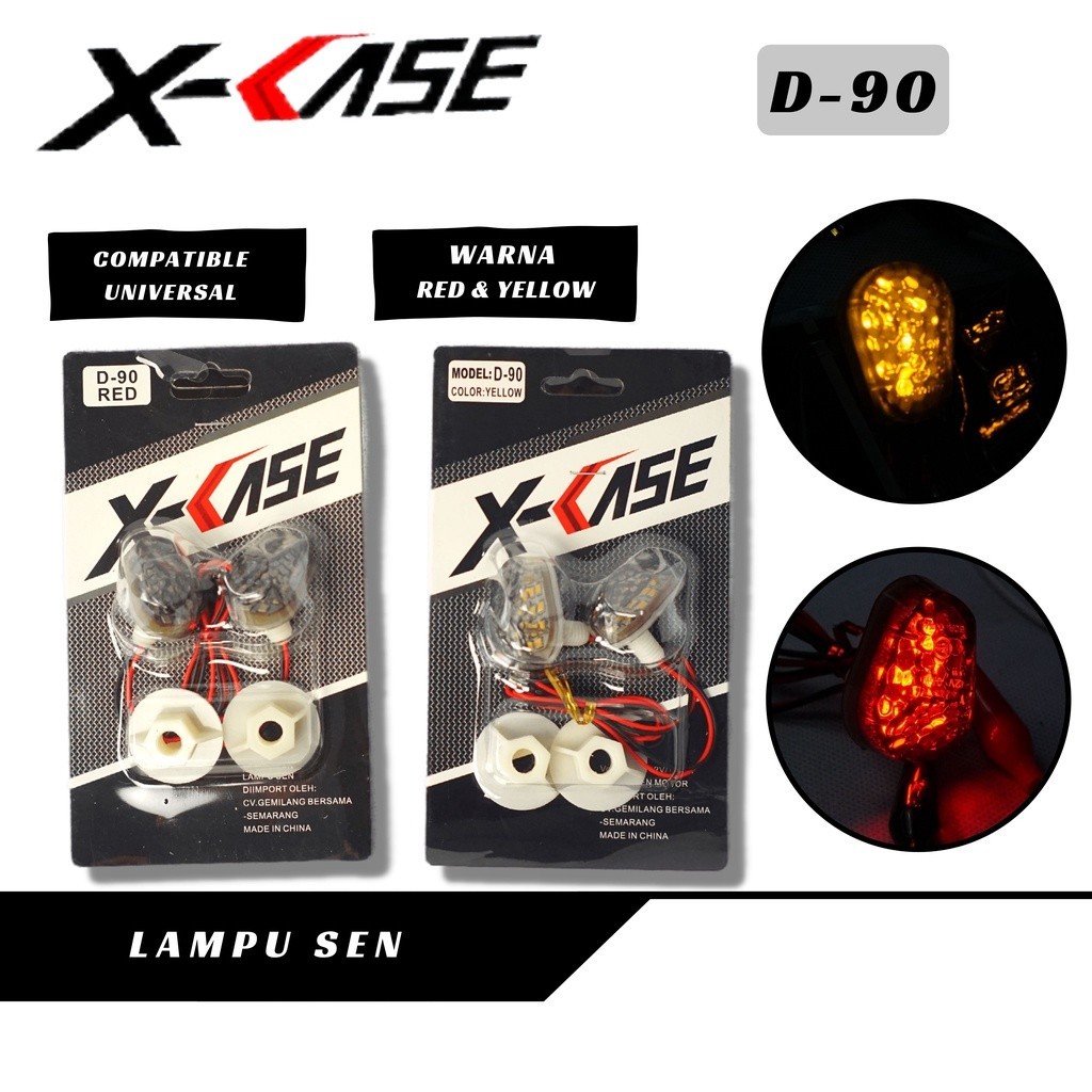 信號舷外 LED 舷外感應燈 D90 X-Case 通用 R15 V3 Cbr150r Gsx150 R25 R15 V