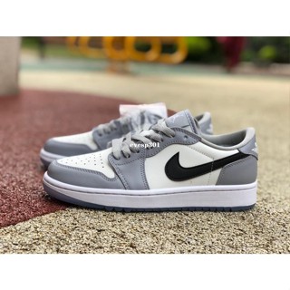 特價 Air Jordan 1 Golf AJ1 狼灰 灰白黑勾 滑板鞋 DD9315-002