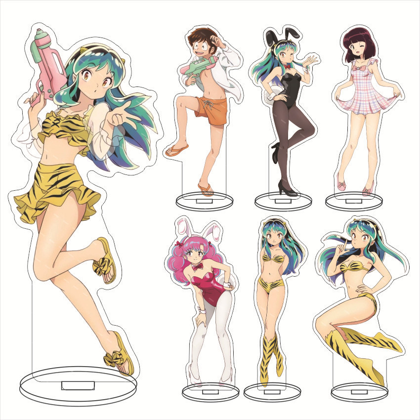新 福星小子 Urusei Yatsura 亞克力擺件 諸星當 三宅忍 拉姆 阿亂 亞克力擺件
