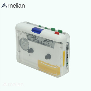 Arnelian Usb 盒式磁帶採集收音機播放器便攜式 Usb 盒式磁帶轉 Mp3 轉換器採集音頻音樂播放器磁帶