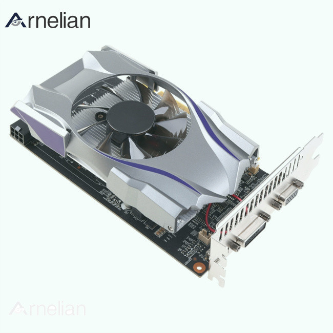 Arnelian GTX650 1G DDR5 PCI-E 遊戲獨立顯卡 HDMI 兼容/VGA/DVI 接口帶散熱風扇