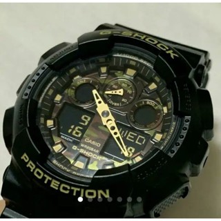 CASIO 手錶 GA-100CF G-SHOCK 迷彩 mercari 日本直送 二手