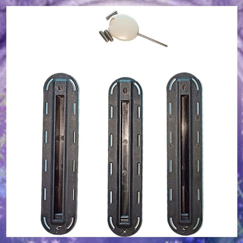 [G R Z Y] 3 件適用於鰭盒專業衝浪板配件衝浪板彩色鰭塞帶鑰匙螺絲