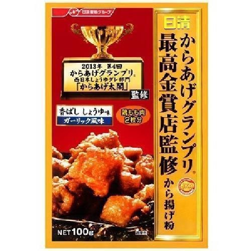 NISSIN 日清 最高金賞 炸雞粉-100g(醬油香蒜風味-效期:2024/07/04)[大買家]