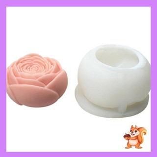 Siy DIY模具矽膠肥皂模具矽膠工藝品模具玫瑰花形
