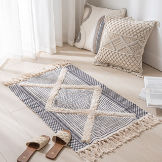 摩洛哥北歐地毯感家用客廳沙發毯個性現代簡約民宿榻榻米地墊