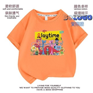 多色多款 波比的遊戲時間 盒子怪衣服 projedt playtime boxy boo 兒童純棉T恤上衣