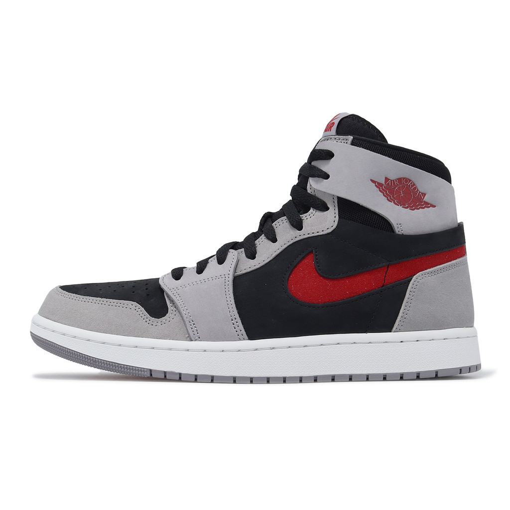 Nike Air Jordan 1 Zoom Air CMFT 2 黑 灰紅 男鞋 1代【ACS】 DV1307-060