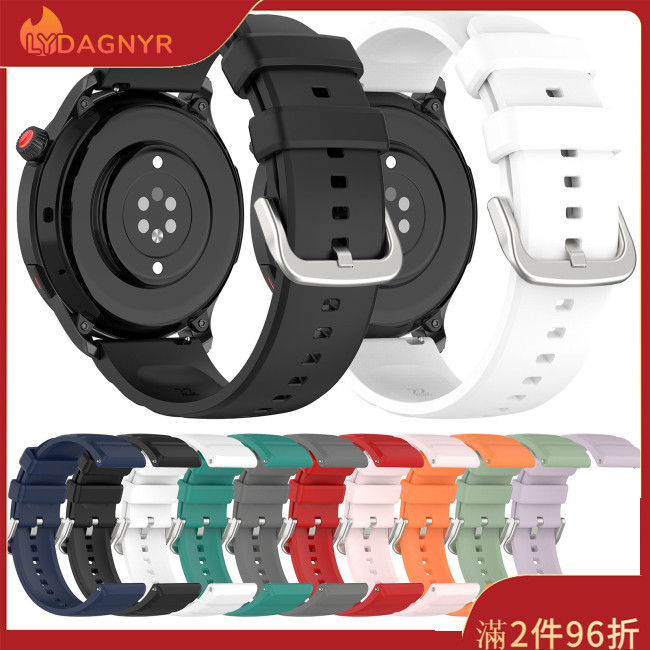 Dagnyr 替換錶帶矽膠錶帶手鍊腕帶兼容華米 Amazfit Gtr4 22 毫米錶帶