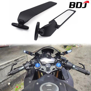 BDJ 適用山葉 雅馬哈 Yzf-R3 R25 R15 V3 V4 定風翼後照鏡 機車通用型 反光鏡後照鏡 一對