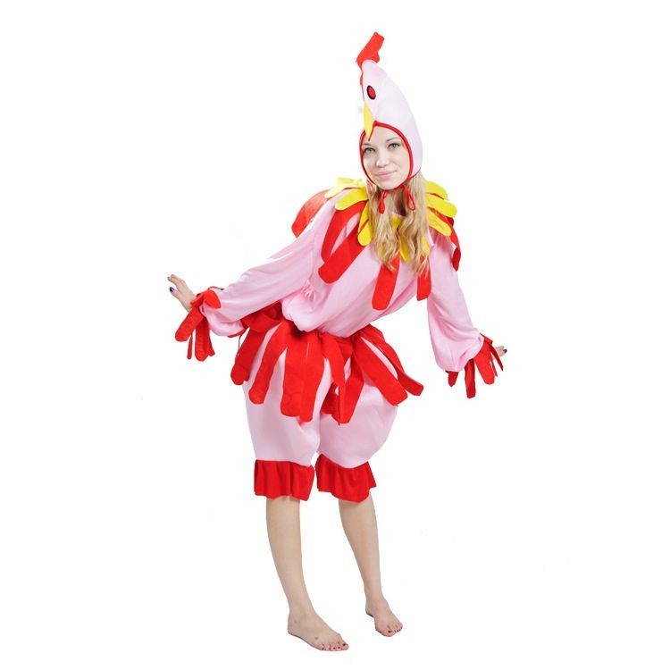 【現貨速出】成人女母雞表演服飾萬聖節衣服cosplay動物角色扮演舞臺表演服裝