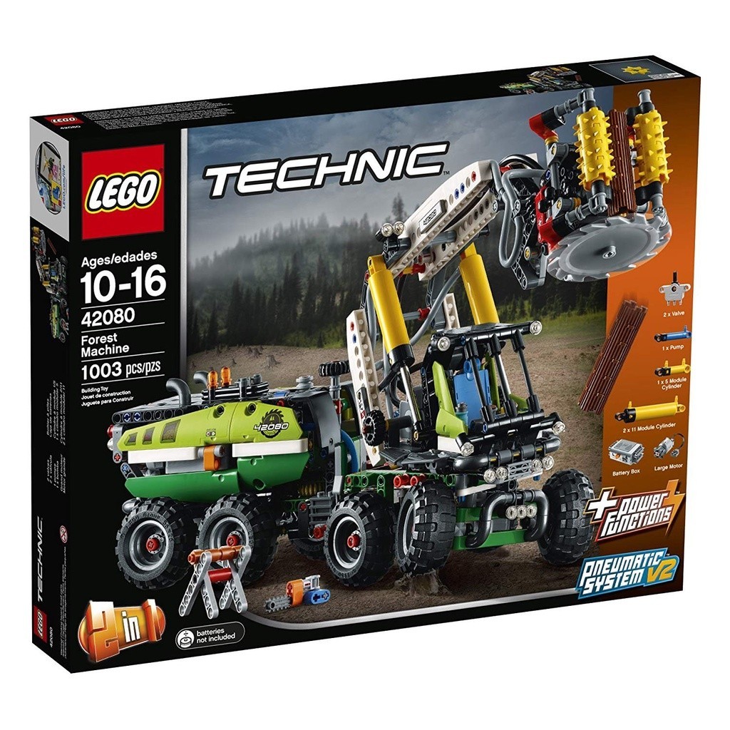 請先看內文 LEGO 樂高 42080 科技系列 Technic系列 伐木機械車 原廠正版