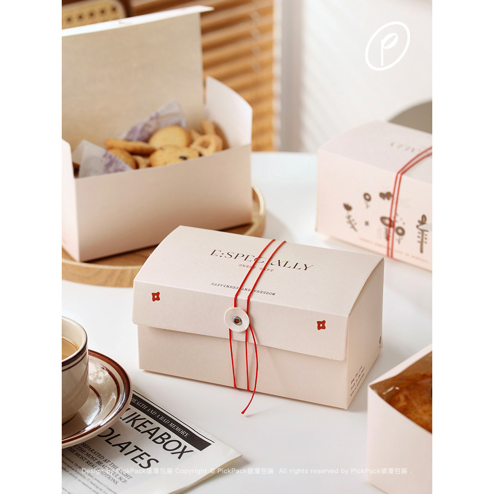 【現貨】【餅乾包裝盒】ins風 韓系 胖馬卡龍包裝盒 蛋黃酥餅乾糖果甜點禮品盒 伴手禮空盒子