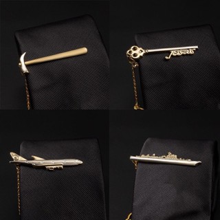現貨✋法式西裝扣✋ 男士領帶夾高檔商務正裝金銀色創意簡約飛機領夾時尚個性韓版別針