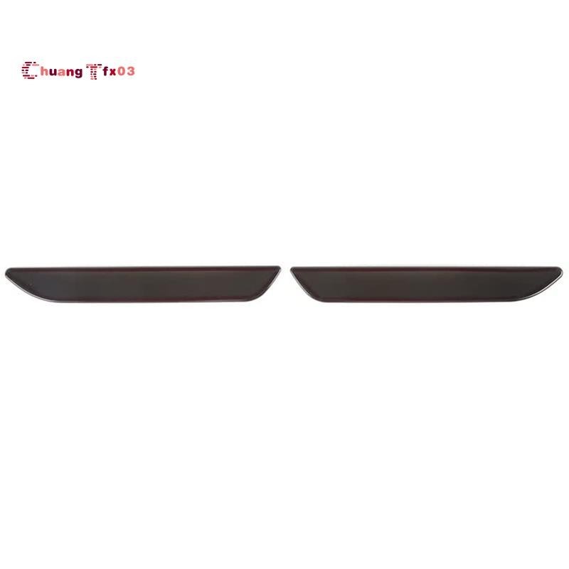 輪眉燈罩 ABS 適用於福特野馬 2015-2022 外部汽車配件,煙黑色