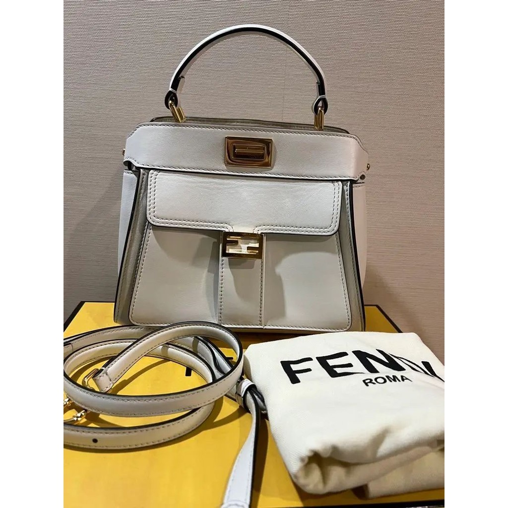 FENDI 芬迪 肩背包 Peekaboo 迷你 mercari 日本直送 二手