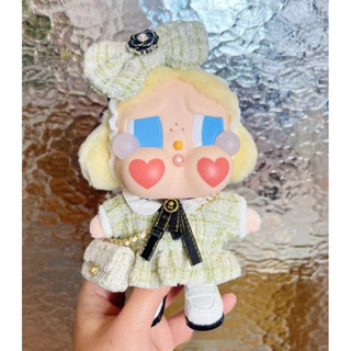 不含公仔]CRYBABY搪膠掛件公仔衣服配飾 可愛labubu/哭娃玩偶香風裙娃衣套裝 拉布布玩偶換裝遊戲 女生兒童禮物